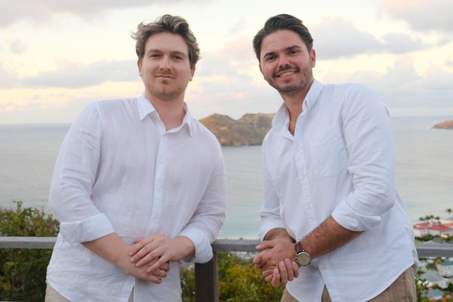 Jérémy à gauche et Grégory à droite, Island Project